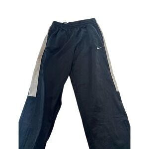 Nike Dri-FIT Track Pants‎ Athletic Training Warm Up Black Gray XL